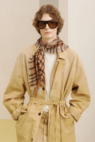 Тренч свободного кроя- Заказать в России