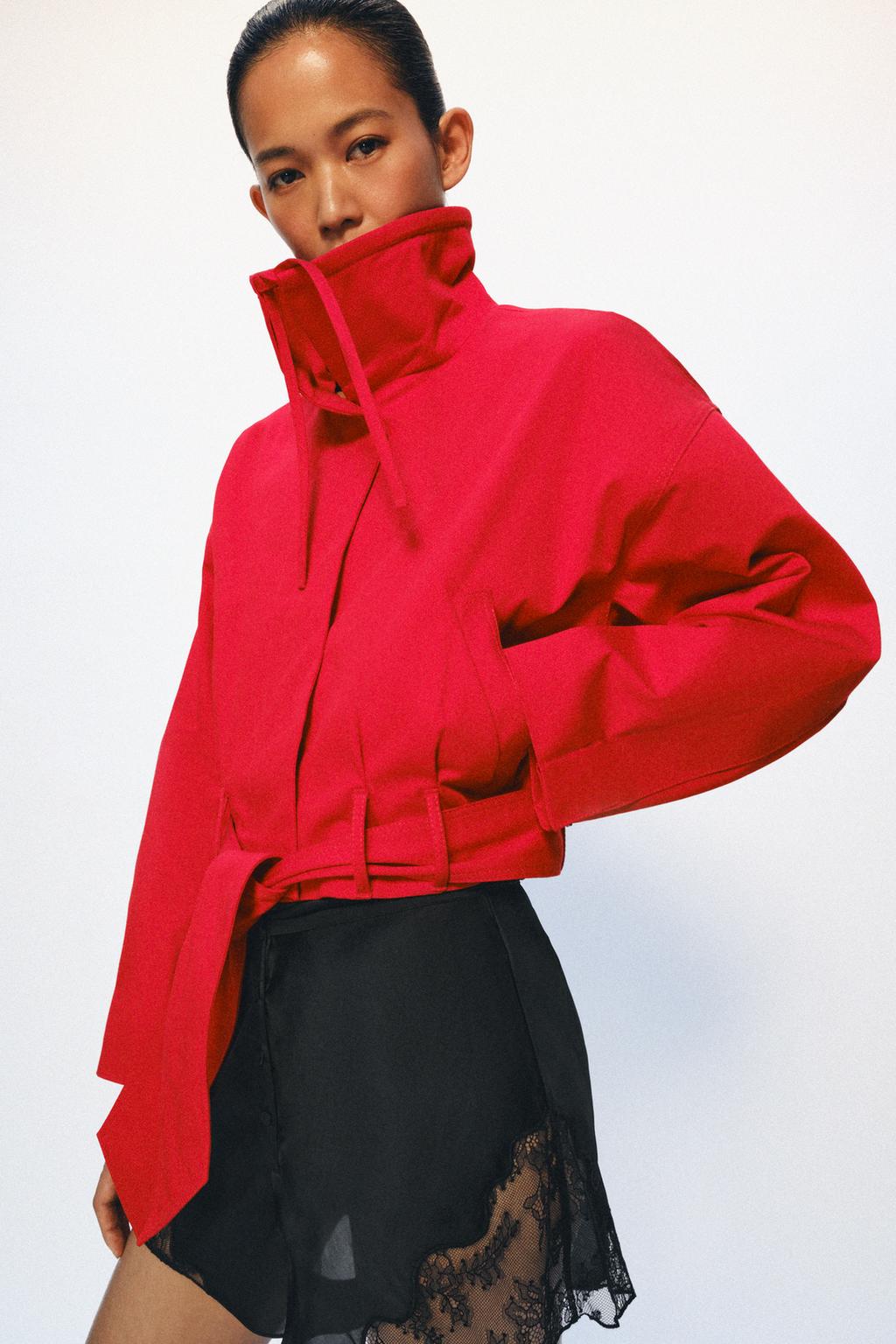 КУРТКА С ПОЯСОМ — ZW COLLECTION