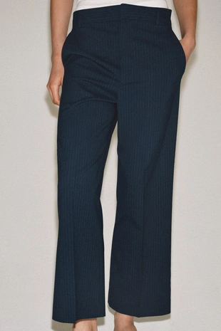 Купить Zara Брюки в полоску — ZW COLLECTION