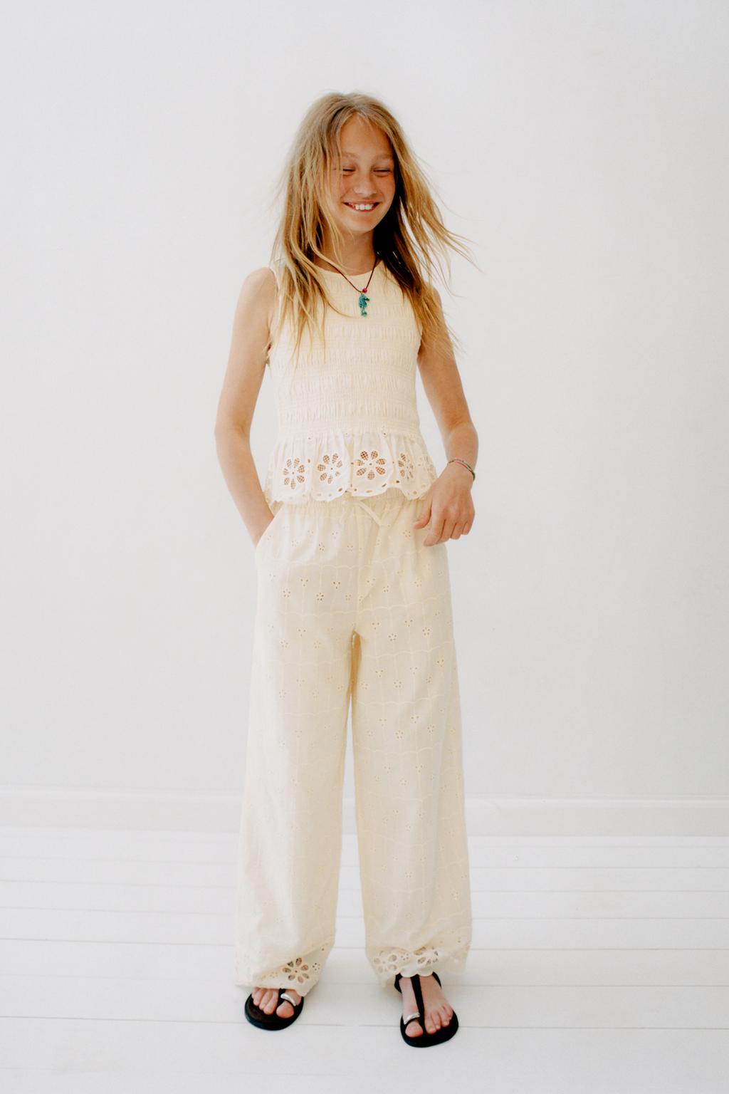 БРЮКИ WIDE LEG SCHIFFLY