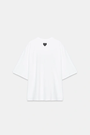 Купить Zara Футболка оверсайз с надписью