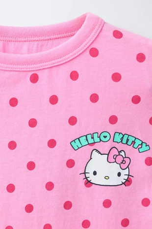 Футболка в горошек и серфинг Hello Kitty ©- Заказать в России