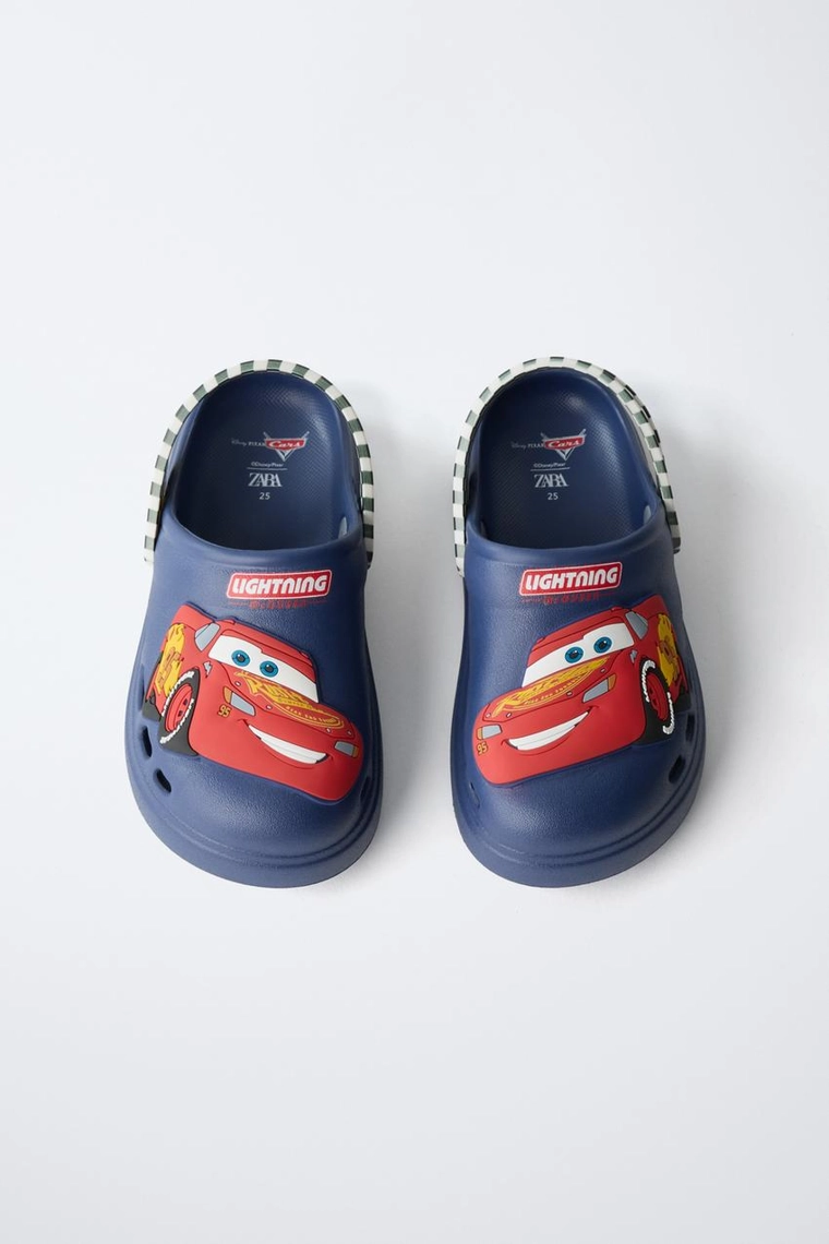 Сабо с резиновой отделкой cars lightning mcqueen © disney