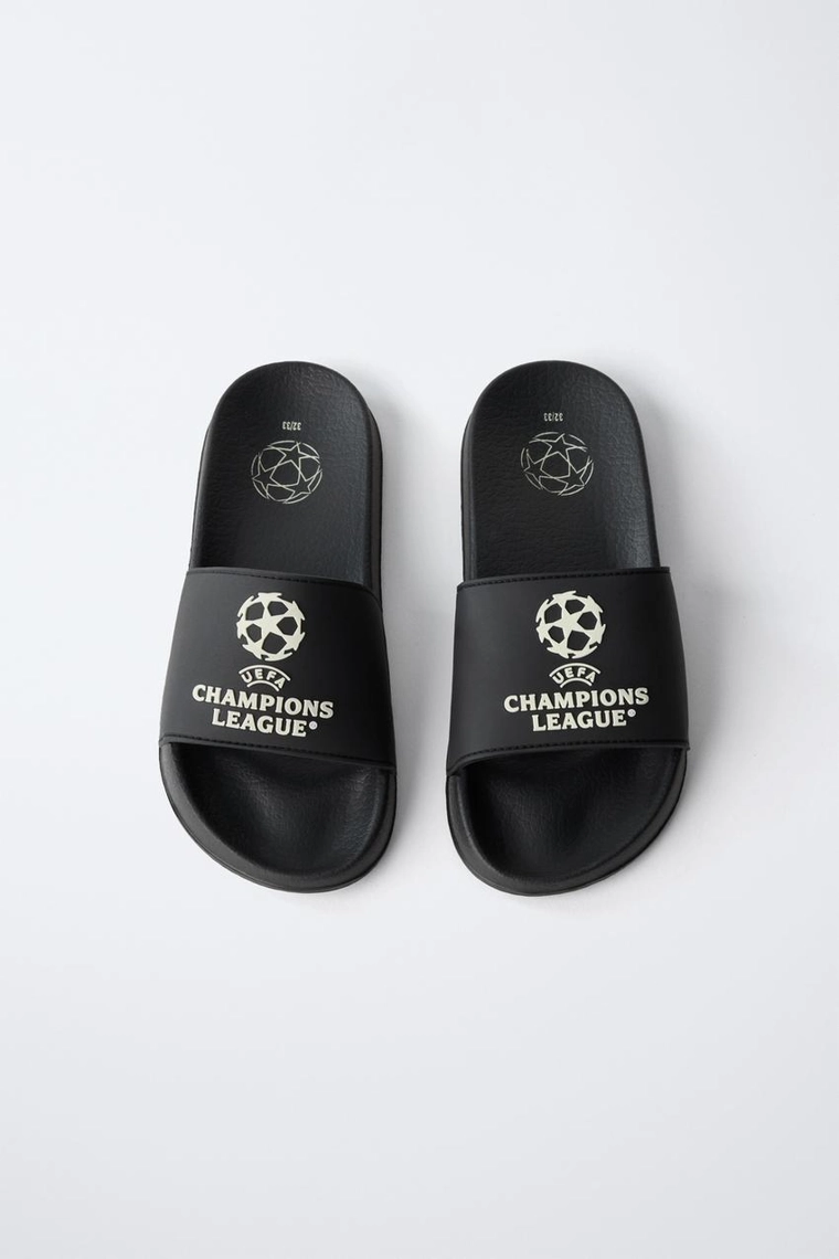 Шлёпанцы uefa champions league® с подсветкой в темноте