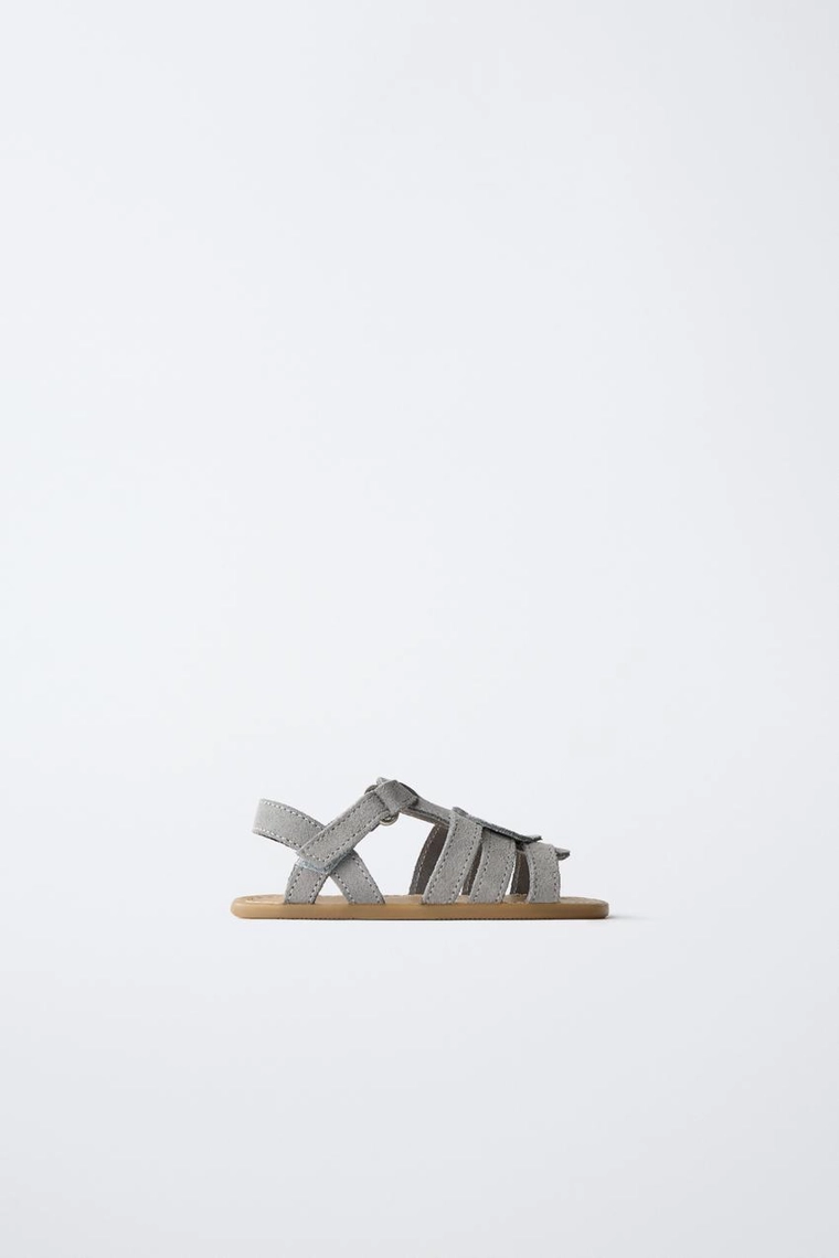 Кожаные сандалии fish barefoot