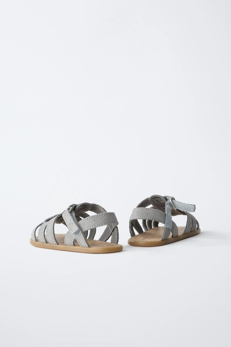 Кожаные сандалии fish barefoot