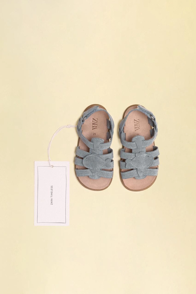 Кожаные сандалии fish barefoot