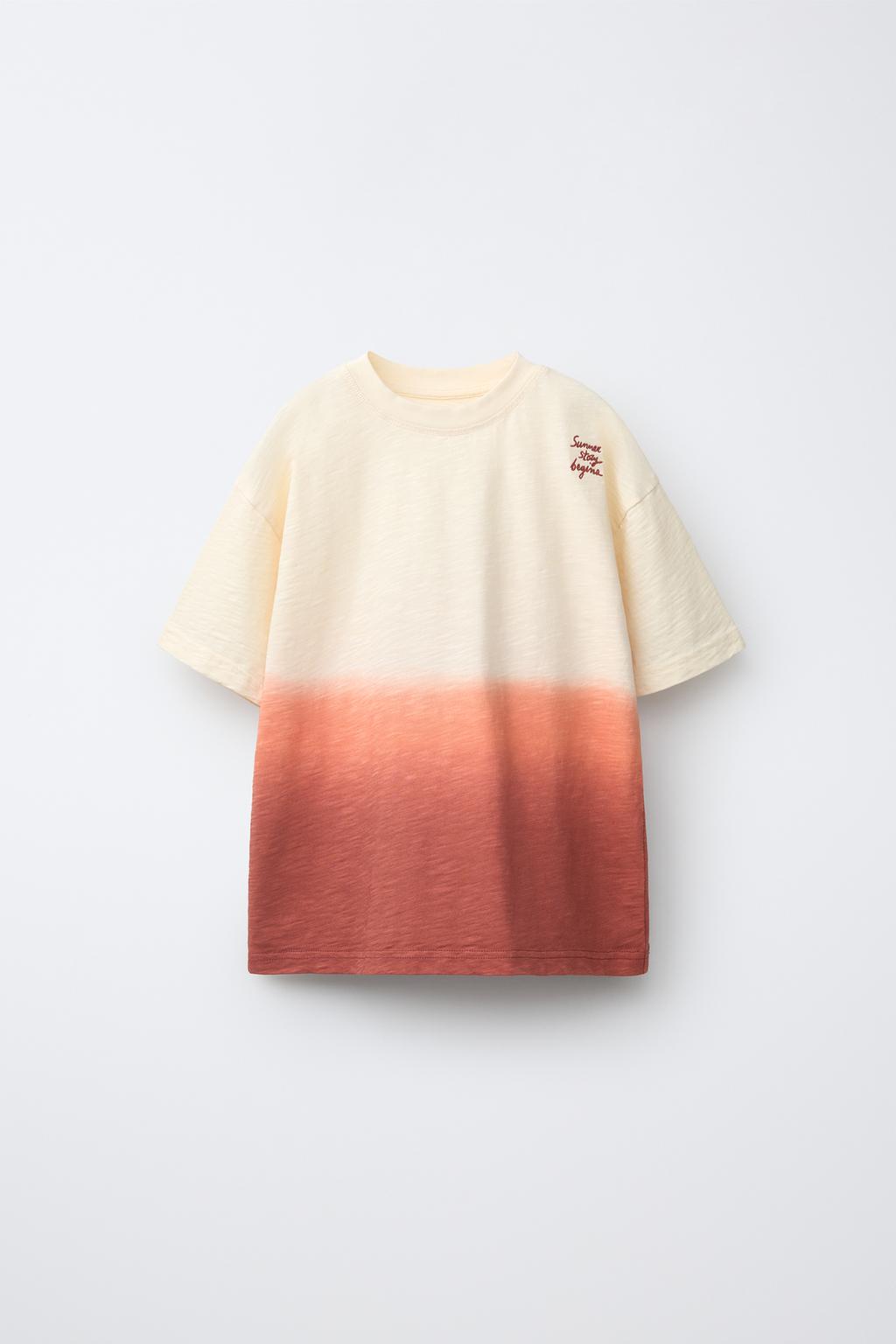 ФУТБОЛКА С ЭФФЕКТОМ DEEP DYED