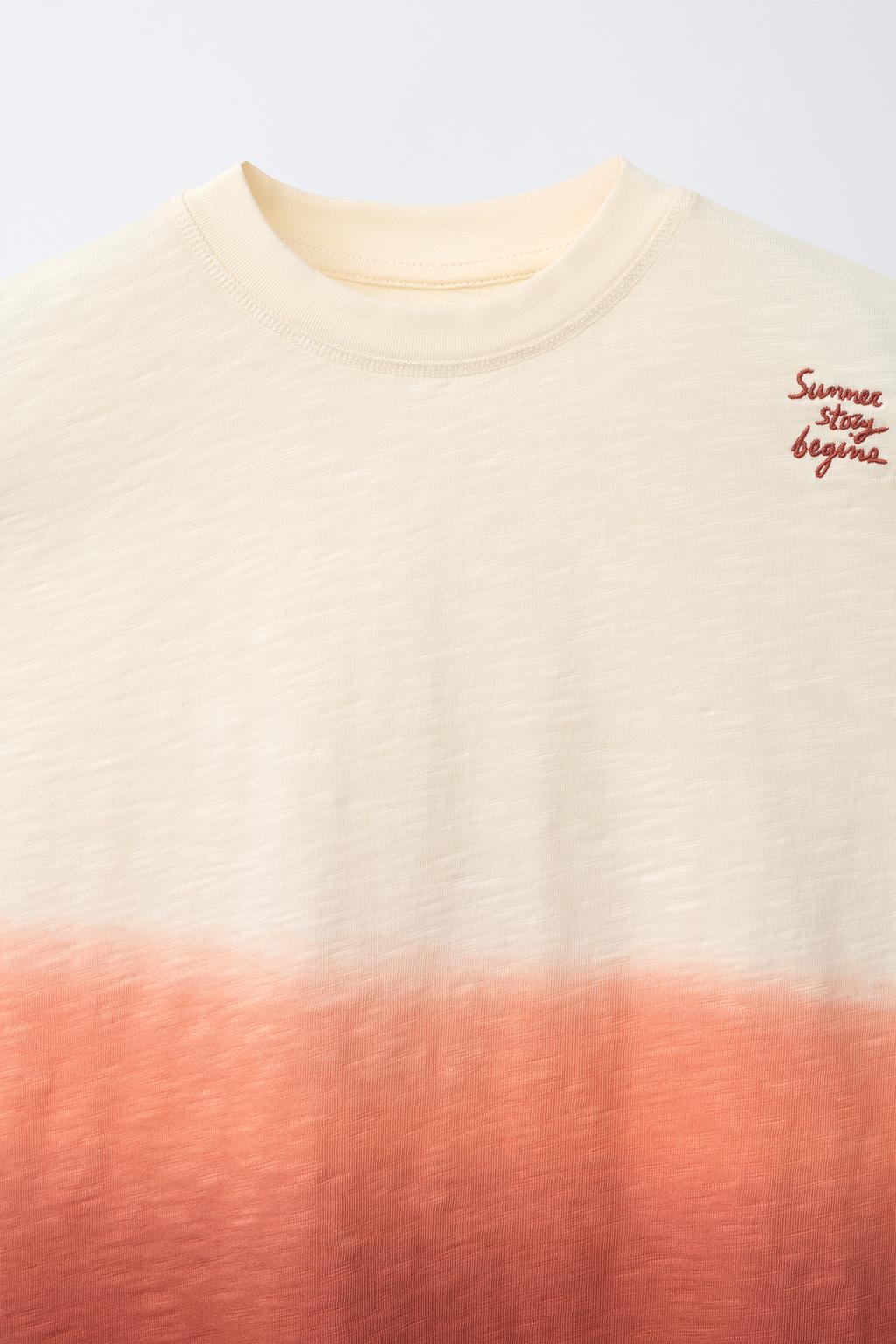 ФУТБОЛКА С ЭФФЕКТОМ DEEP DYED