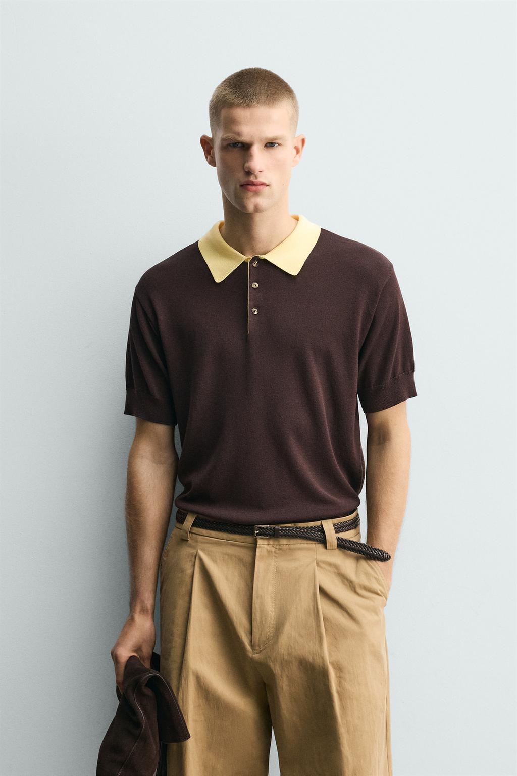 КОНТРАСТНОЕ ПОЛО RELAXED FIT