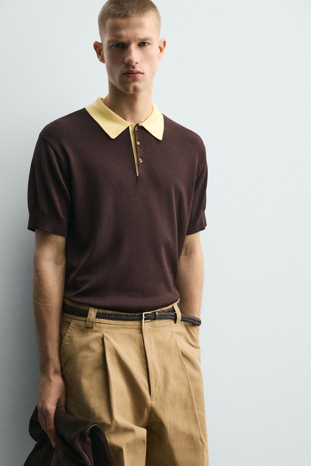 КОНТРАСТНОЕ ПОЛО RELAXED FIT