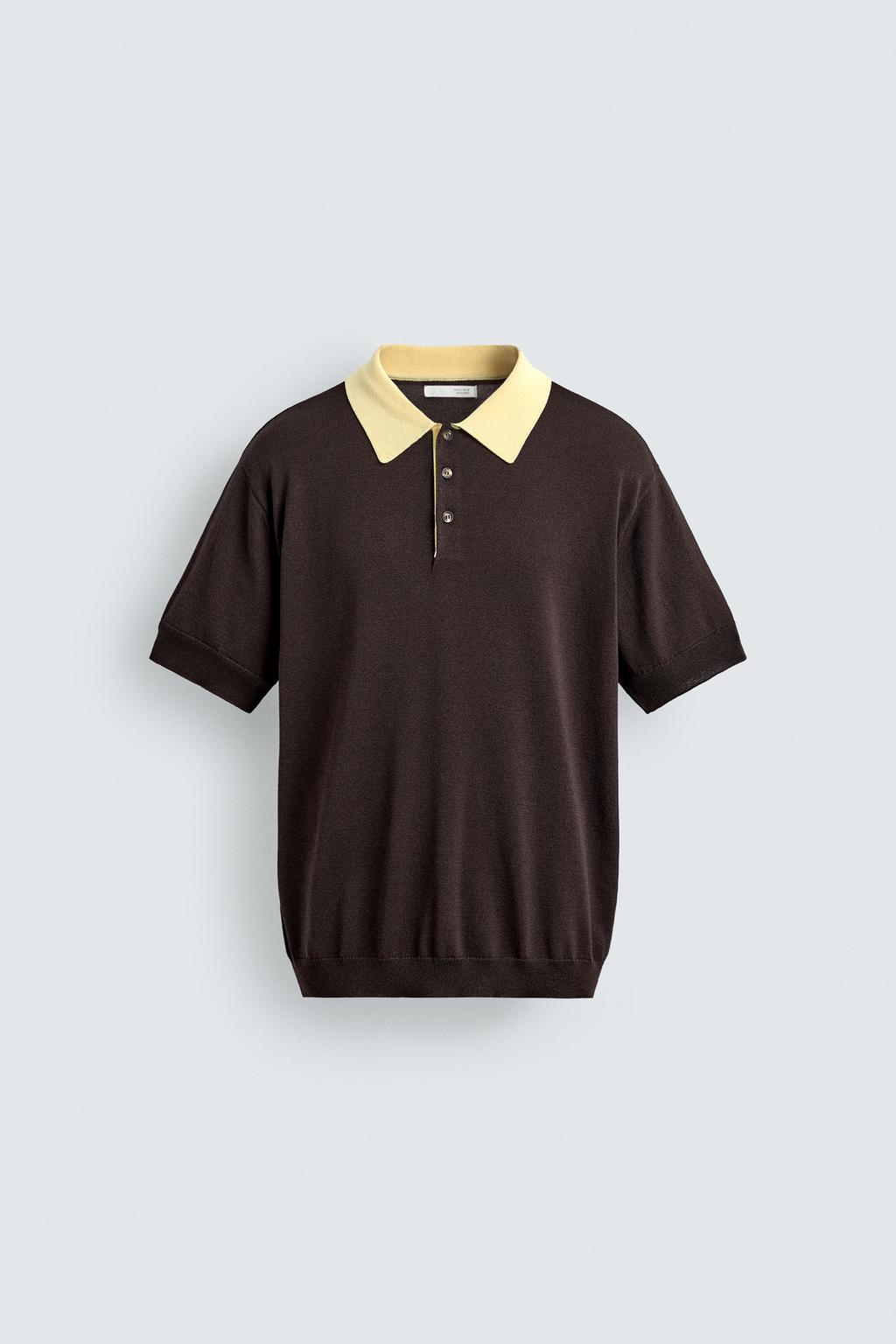 КОНТРАСТНОЕ ПОЛО RELAXED FIT