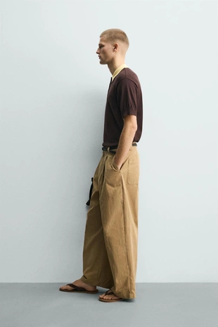 Контрастное поло Relaxed Fit- Заказать в России