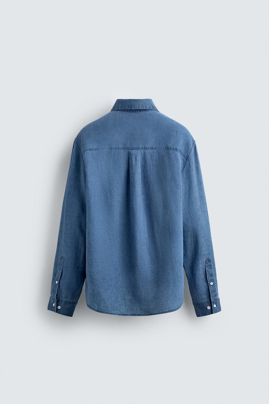 РУБАШКА REGULAR FIT ИЗ 100% ЛЬНА