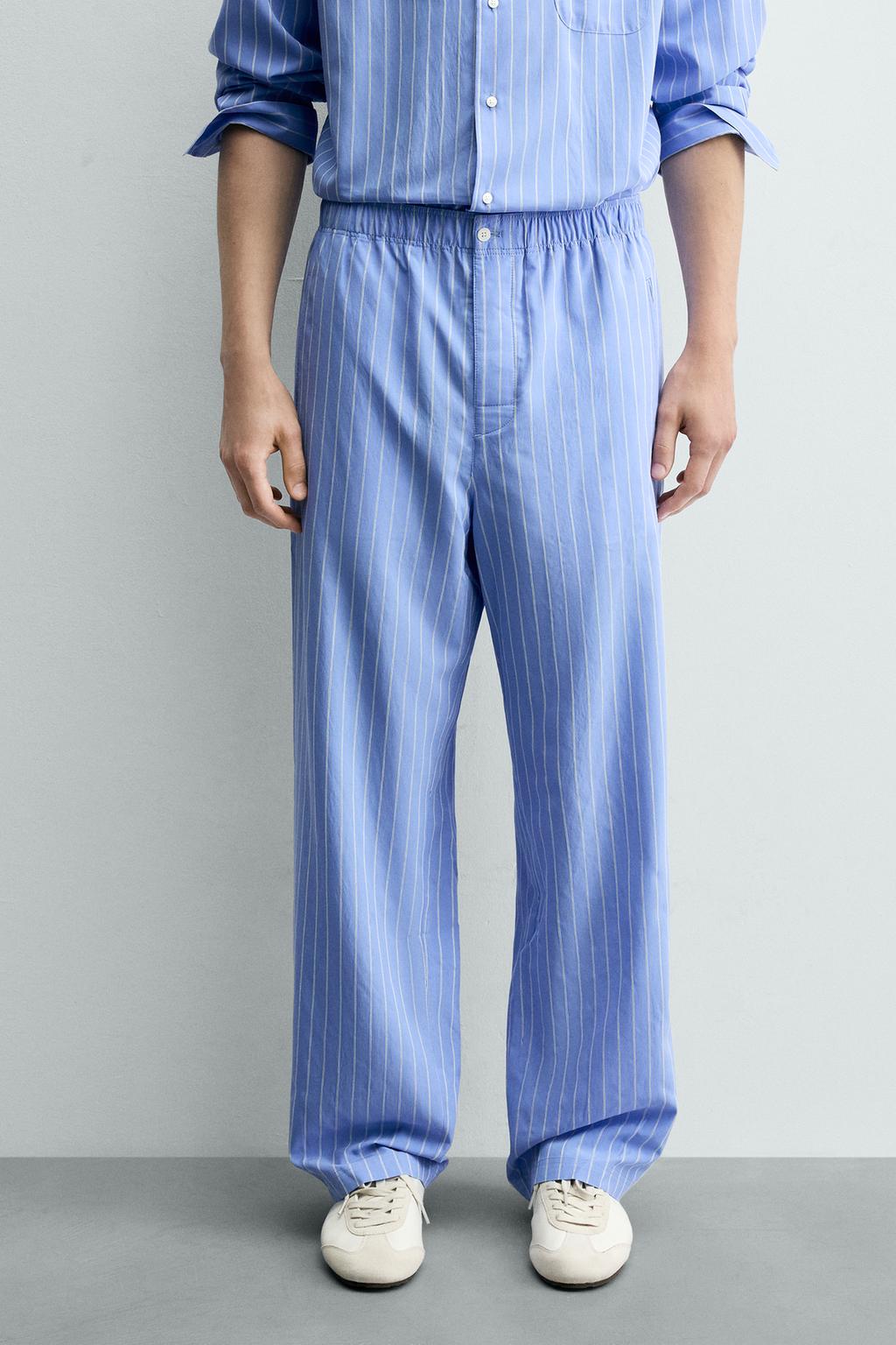 БРЮКИ REGULAR FIT В ПОЛОСКУ