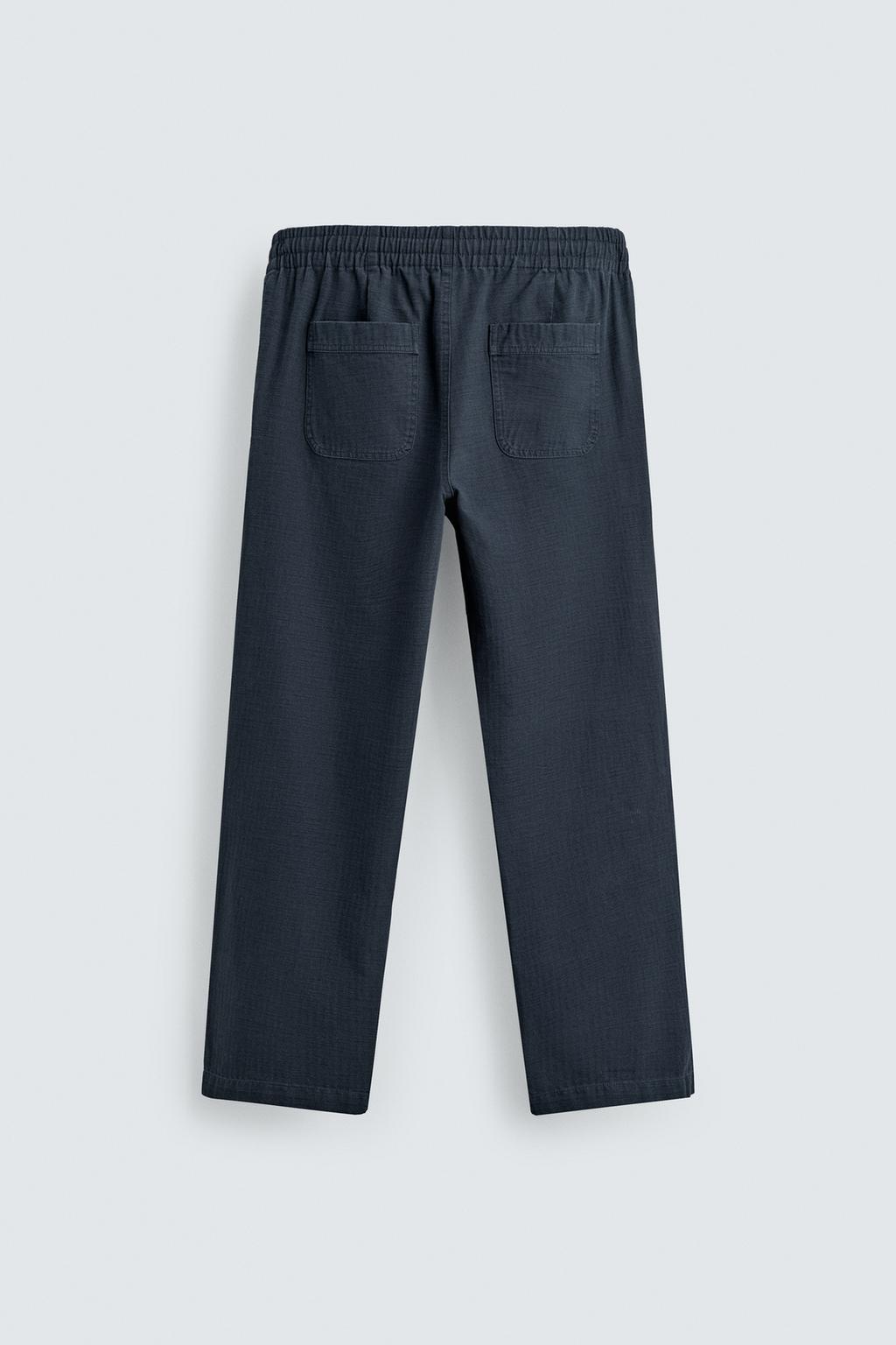 БРЮКИ RELAXED FIT В ЕЛОЧКУ