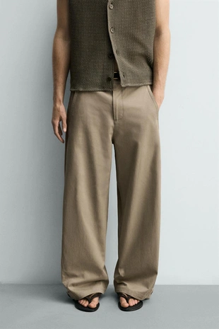 Брюки Relaxed Fit с регулируемым низом
