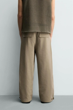 Брюки Relaxed Fit с регулируемым низом