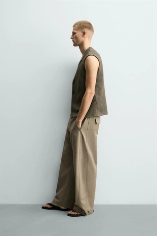 Брюки Relaxed Fit с регулируемым низом
