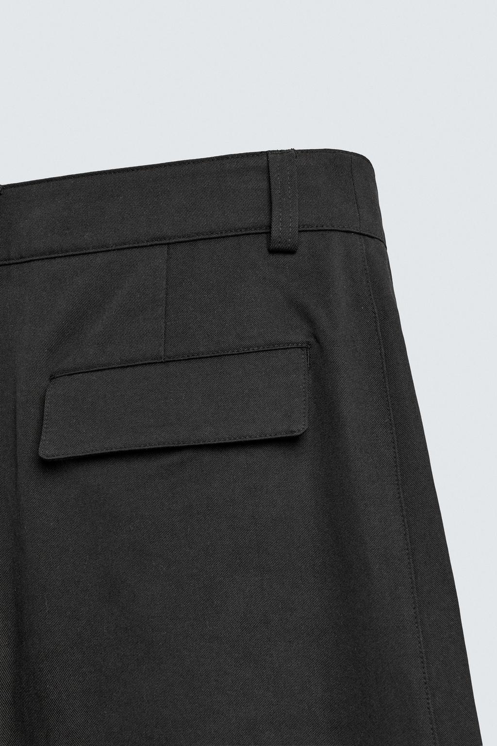 БРЮКИ RELAXED FIT С РЕГУЛИРУЕМЫМ НИЗОМ