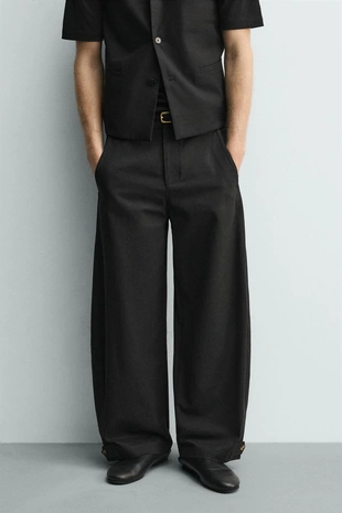 Брюки Relaxed Fit с регулируемым низом