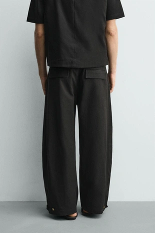 Брюки Relaxed Fit с регулируемым низом