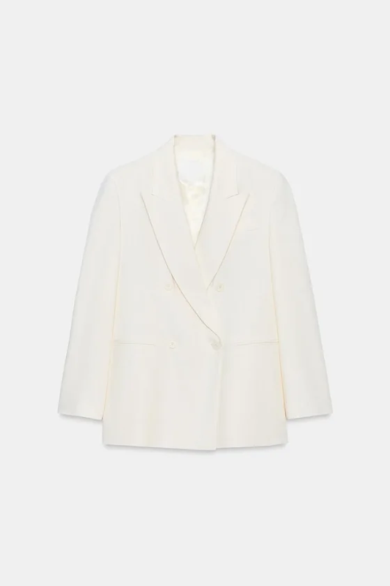 ДВУБОРТНЫЙ БЛЕЙЗЕР ОВЕРСАЙЗ — коллекция Zara «ZW»