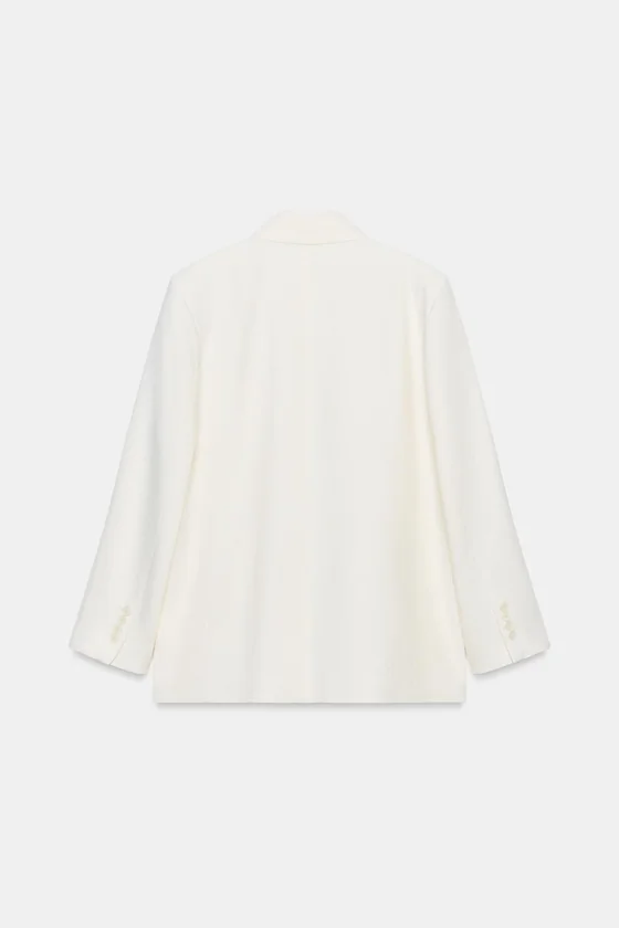 ДВУБОРТНЫЙ БЛЕЙЗЕР ОВЕРСАЙЗ — коллекция Zara «ZW»