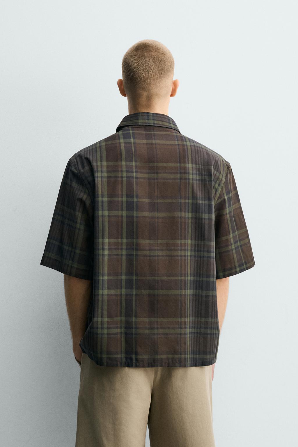 РУБАШКА REGULAR FIT В КЛЕТКУ