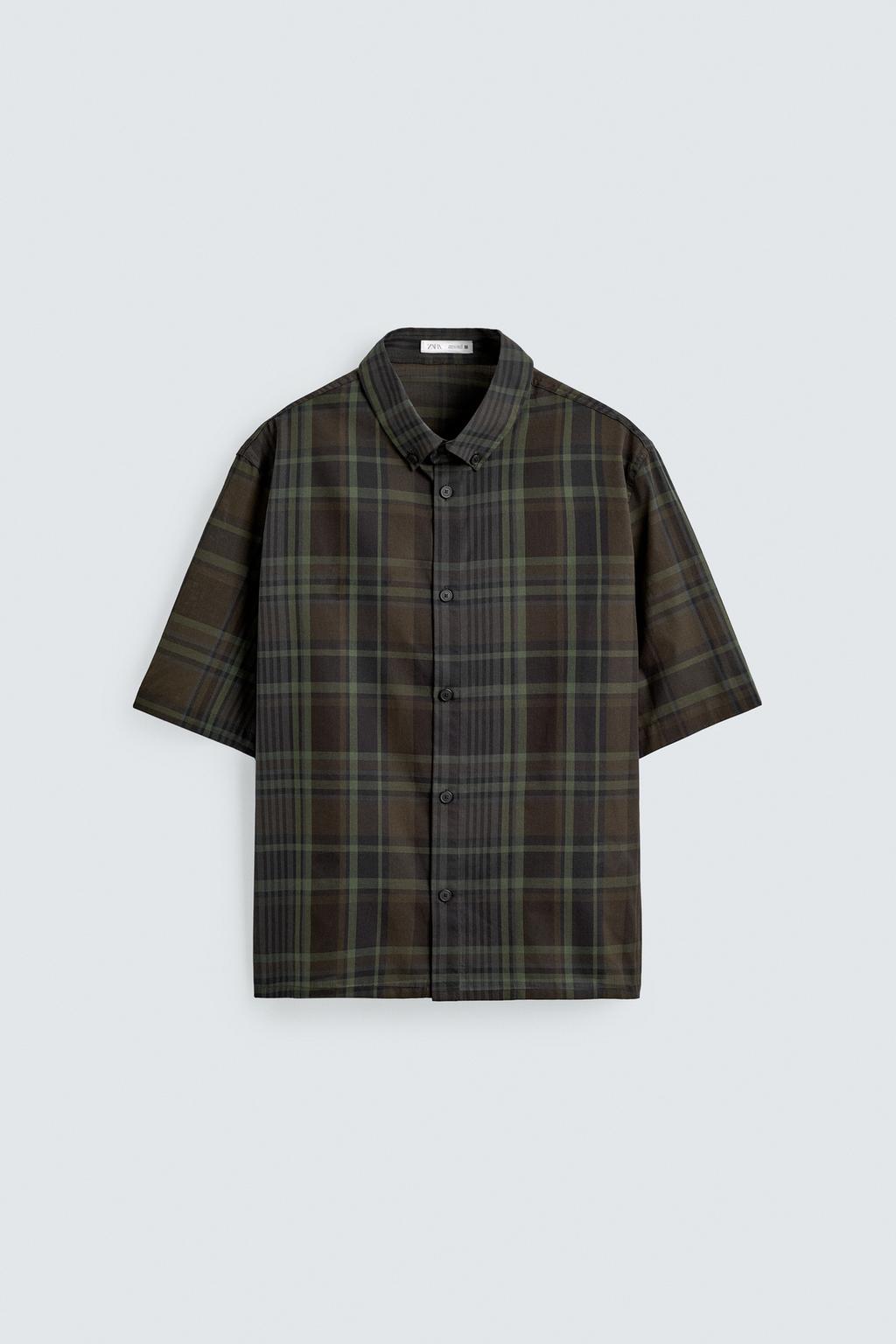 РУБАШКА REGULAR FIT В КЛЕТКУ