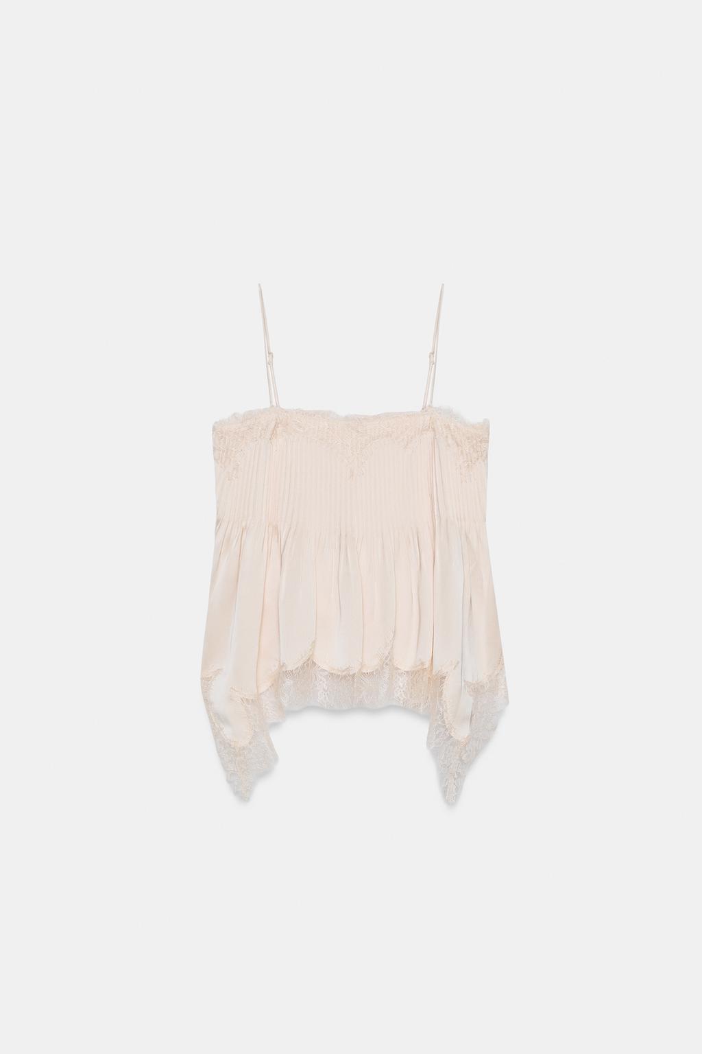 ТОП В БЕЛЬЕВОМ СТИЛЕ С КРУЖЕВОМ — ZW COLLECTION