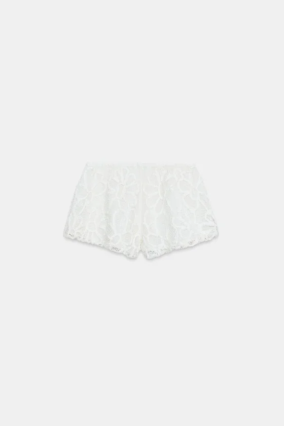 ШОРТЫ С ВЫШИВКОЙ коллекция Zara «ZW»