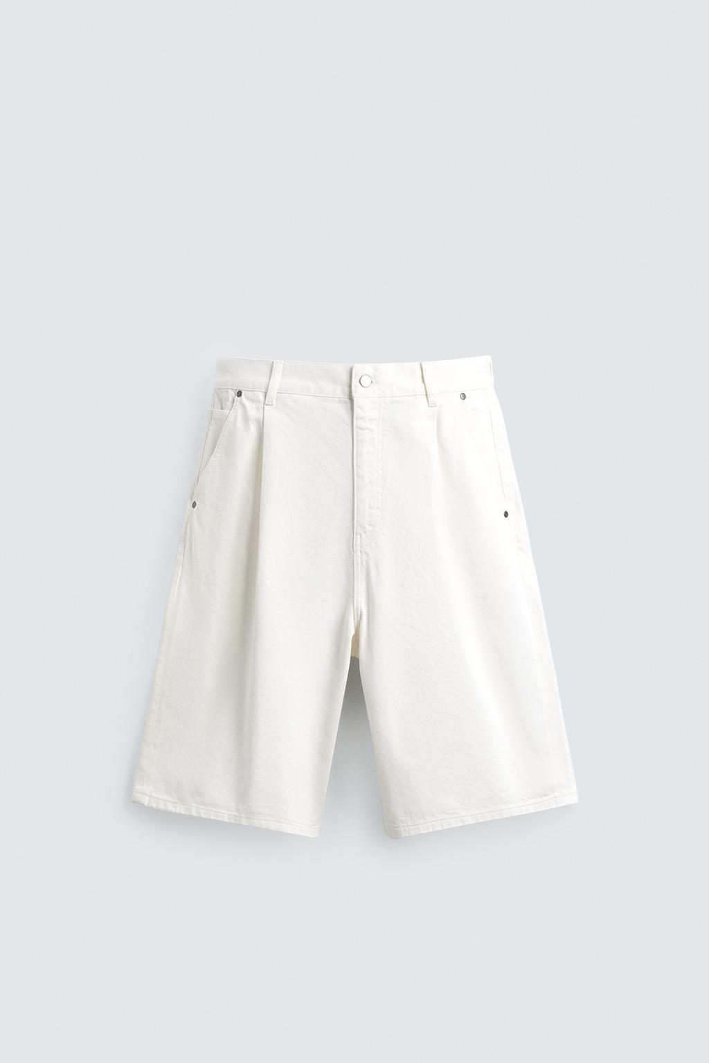 ШОРТЫ RELAXED FIT СО СКЛАДКАМИ