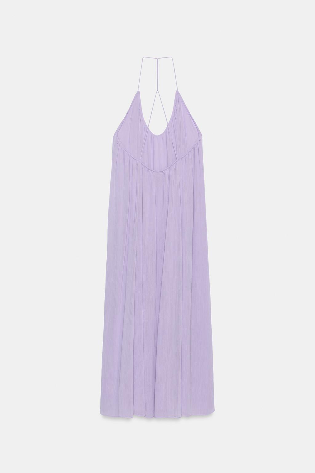 ДЛИННОЕ ПЛАТЬЕ НА БРЕТЕЛЯХ — ZW COLLECTION