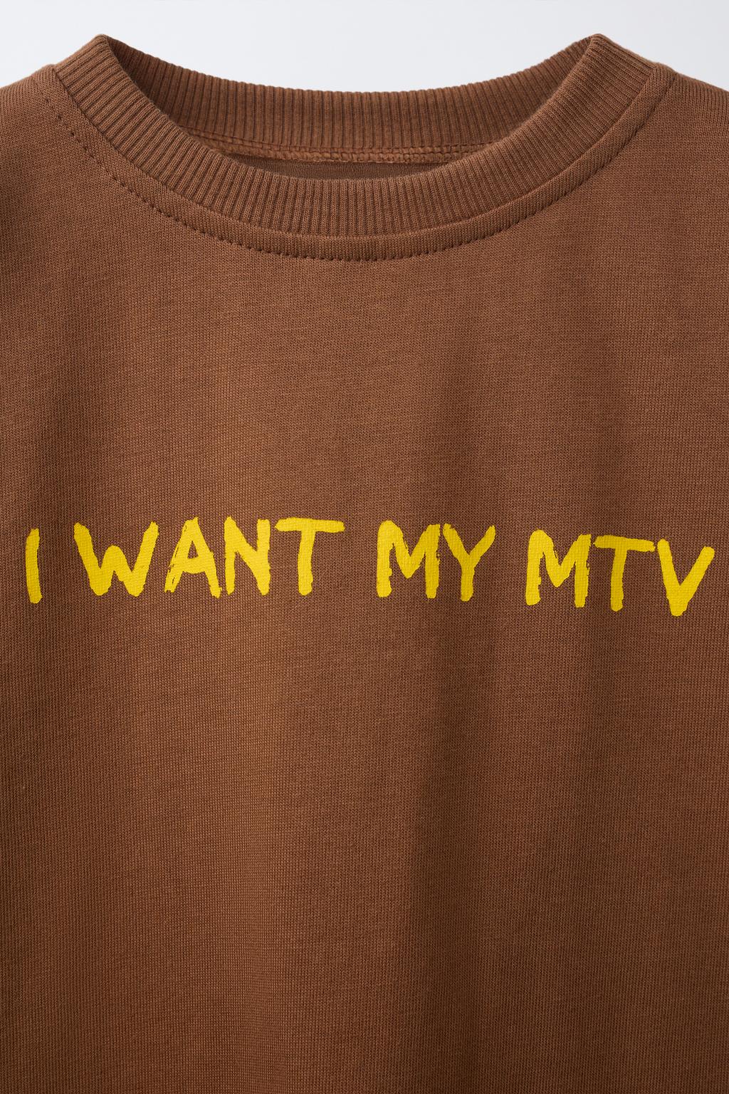 ФУТБОЛКА С ПРИНТОМ MTV®