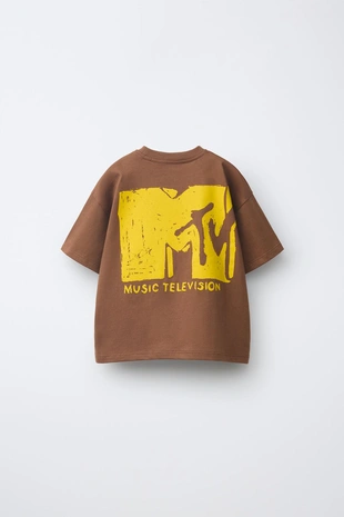 Футболка с принтом Mtv®- Заказать в России