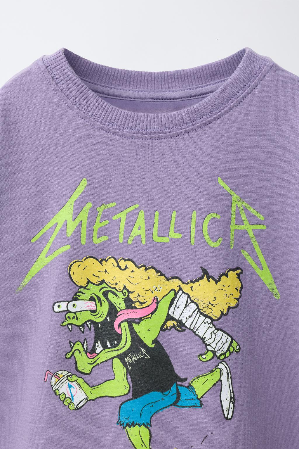 ФУТБОЛКА С ПРИНТОМ METALLICA ©