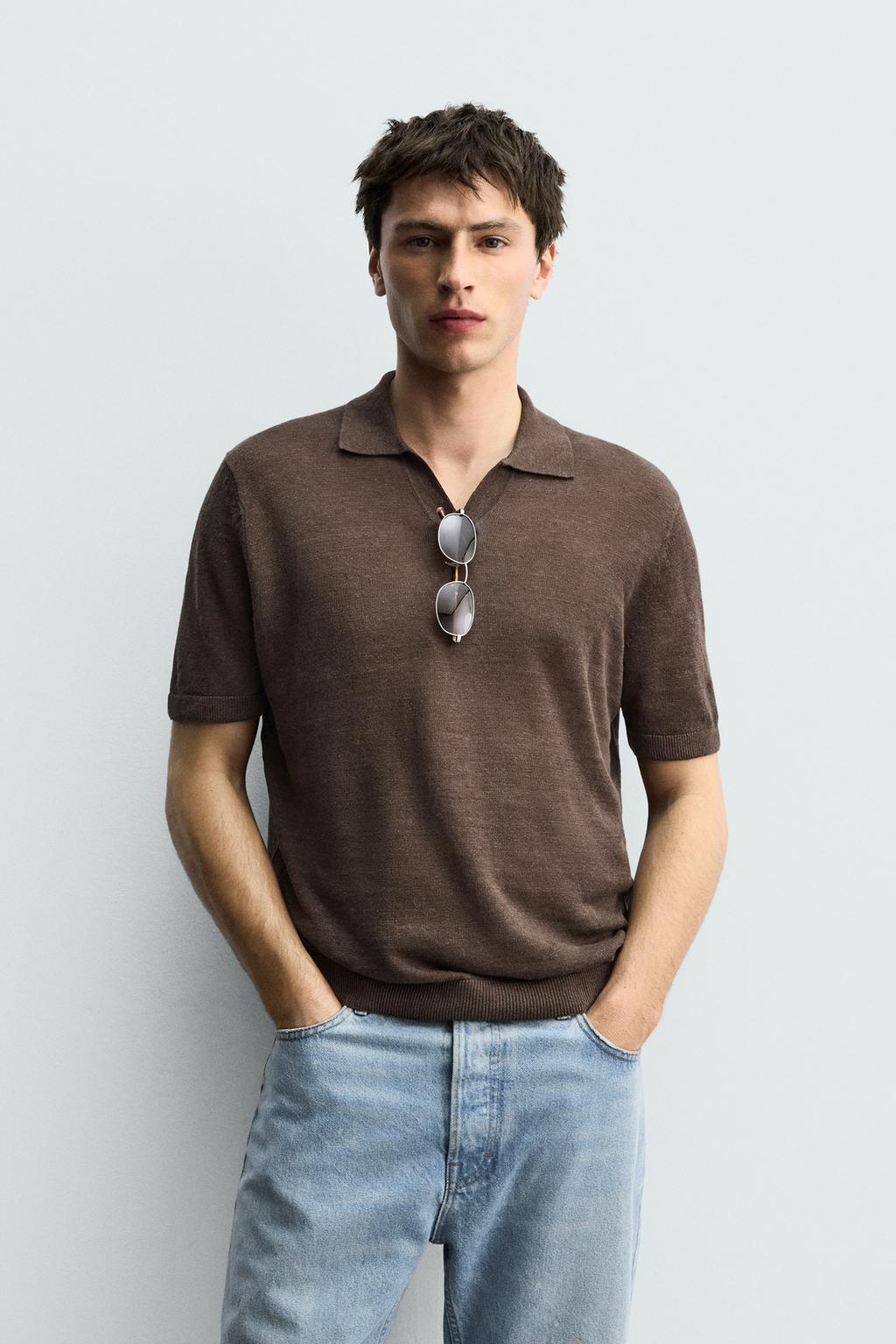 ПОЛО REGULAR FIT ИЗ 100% ЛЬНА