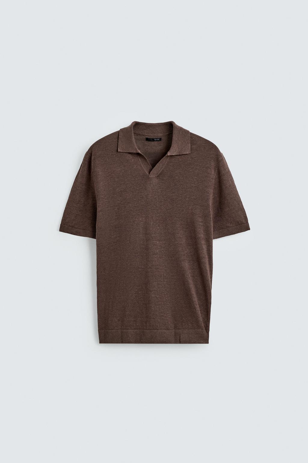 ПОЛО REGULAR FIT ИЗ 100% ЛЬНА