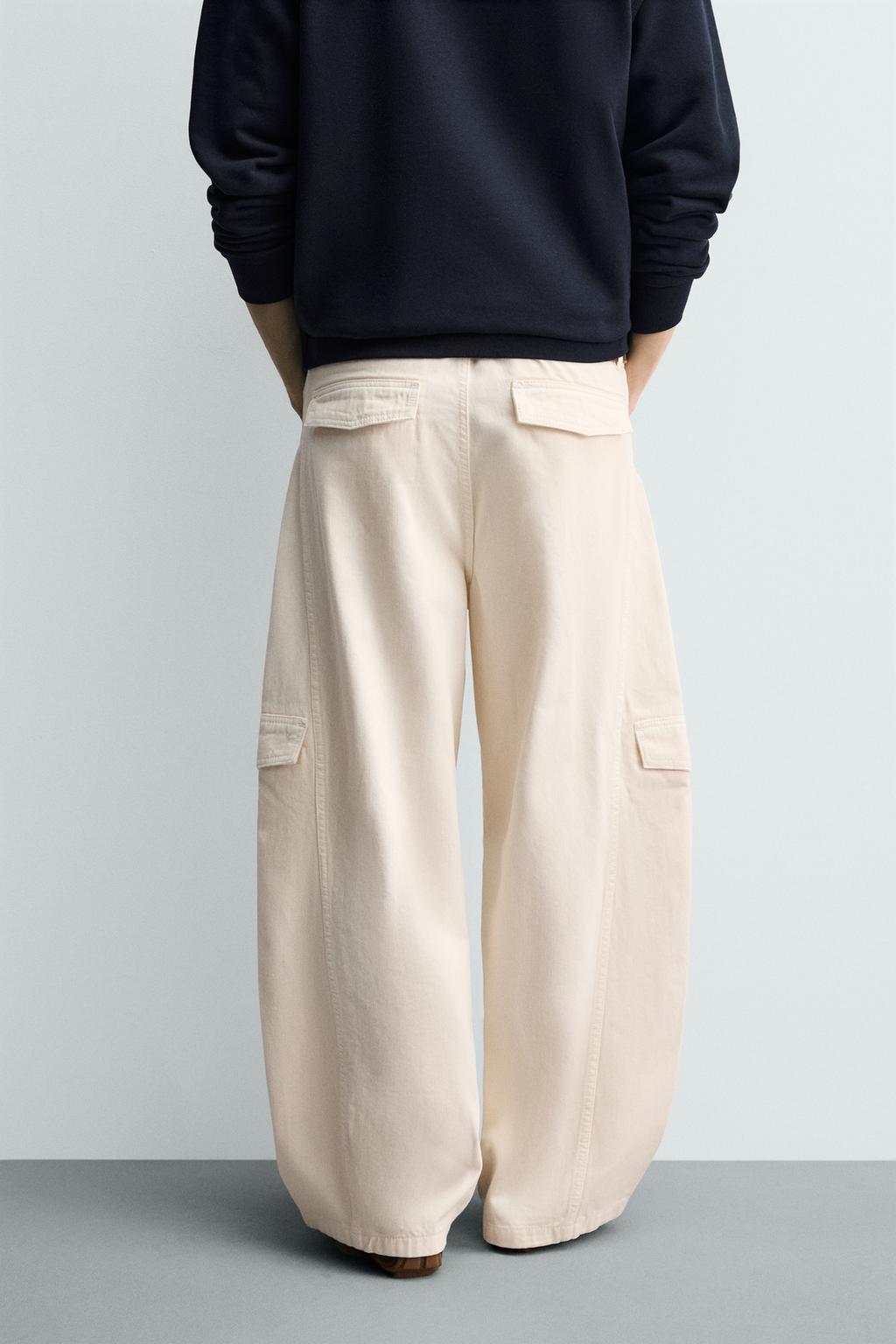 БРЮКИ КАРГО BAGGY FIT СО ШВАМИ