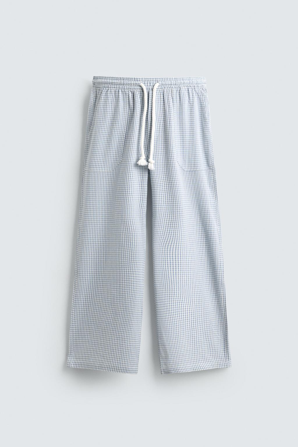 БРЮКИ RELAXED FIT В КЛЕТКУ