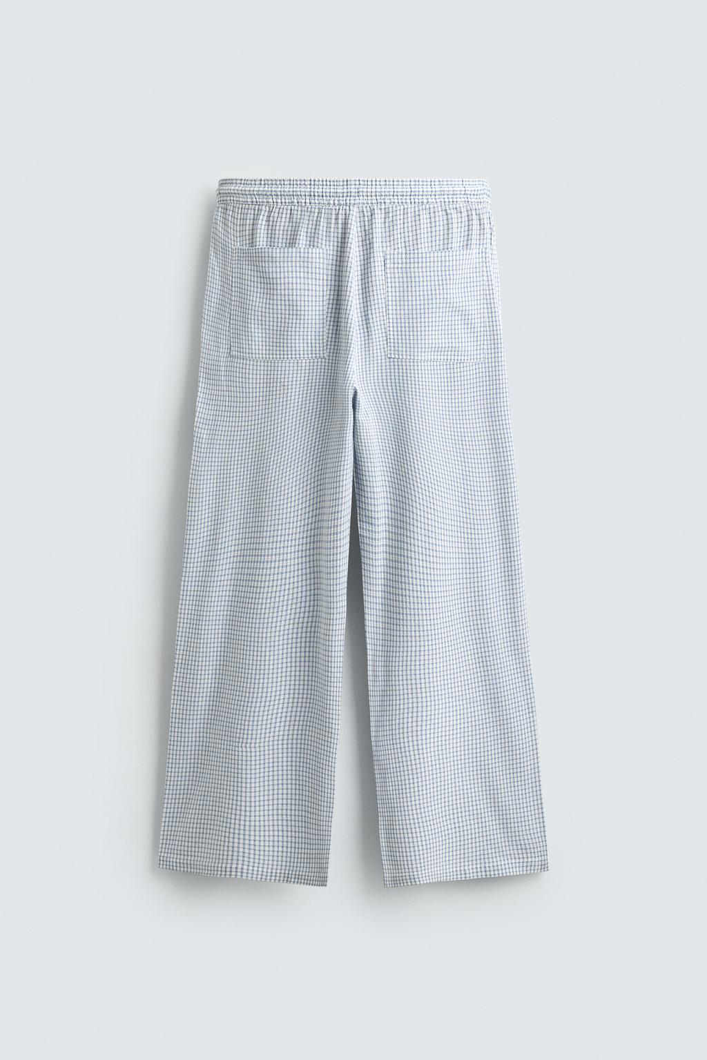 БРЮКИ RELAXED FIT В КЛЕТКУ