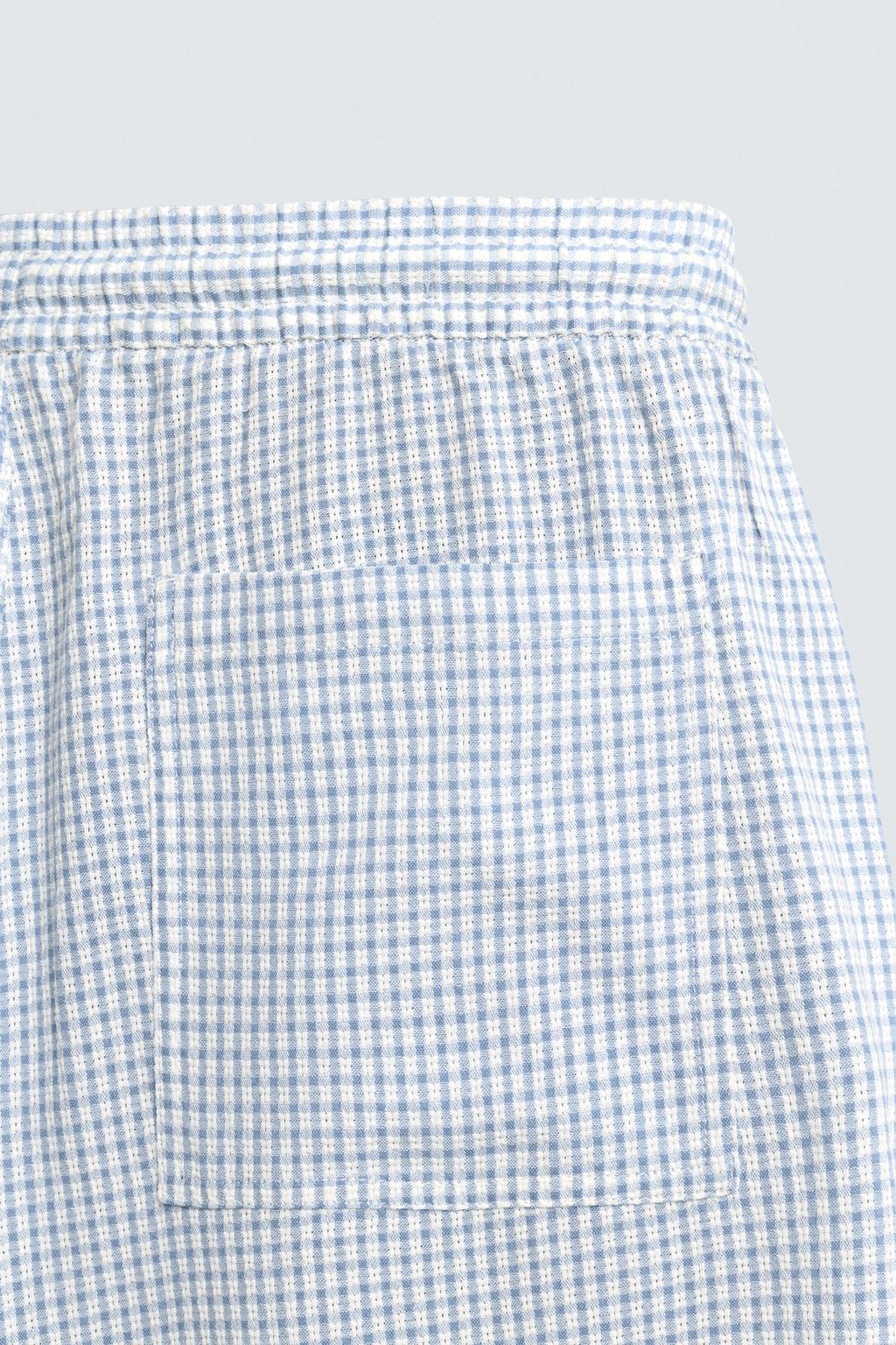 БРЮКИ RELAXED FIT В КЛЕТКУ