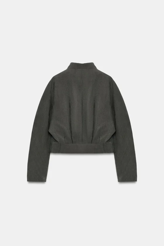 КОРОТКАЯ КУРТКА — коллекция Zara «ZW»