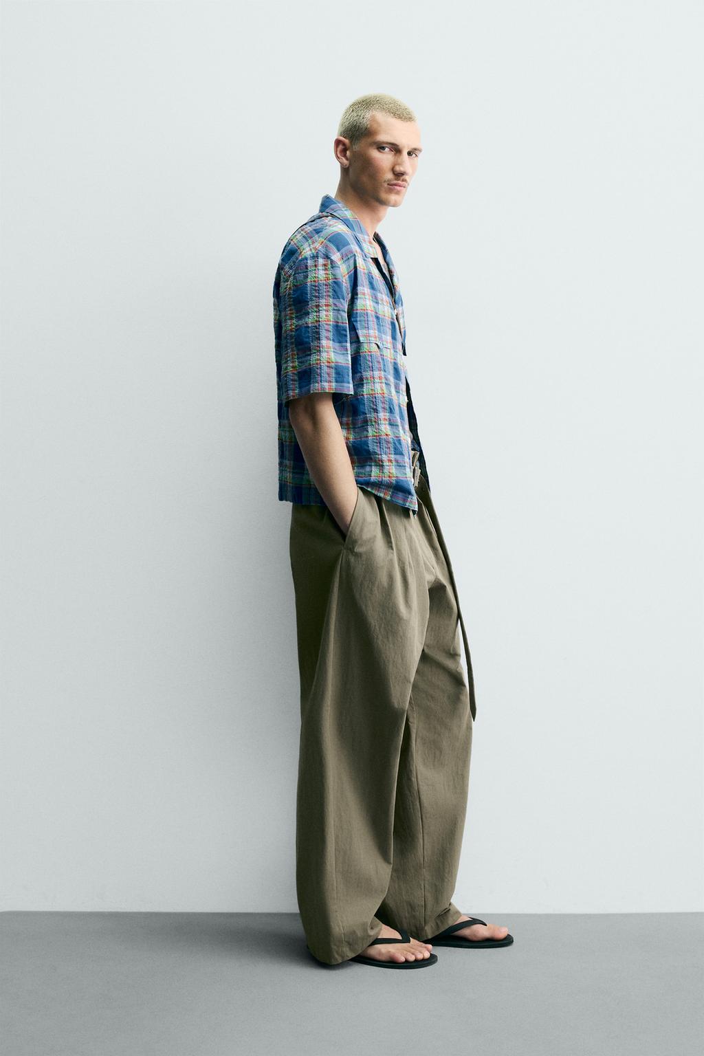 РУБАШКА RELAXED FIT В КЛЕТКУ