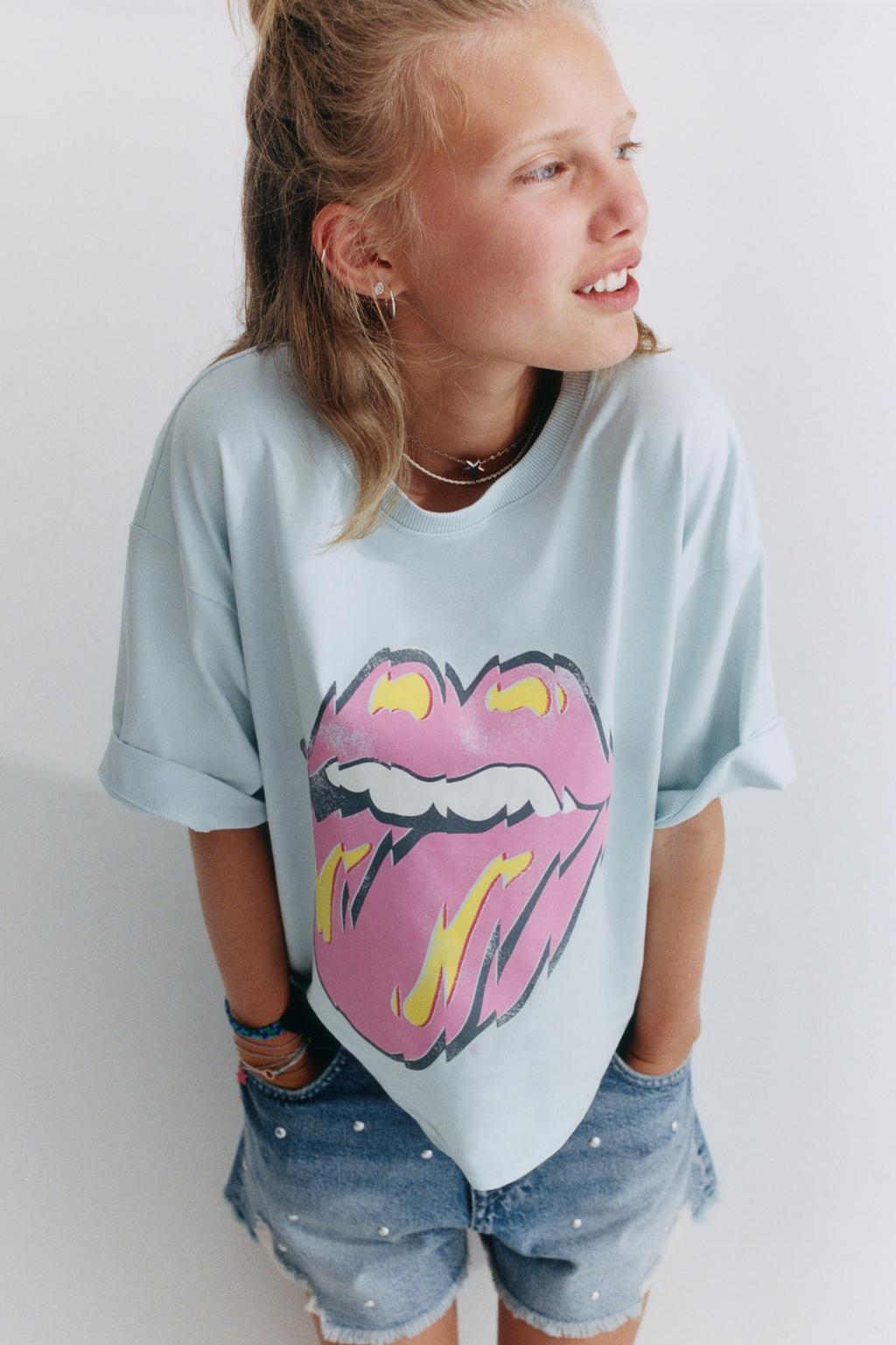ФУТБОЛКА С ПРИНТОМ ROLLING STONES ©