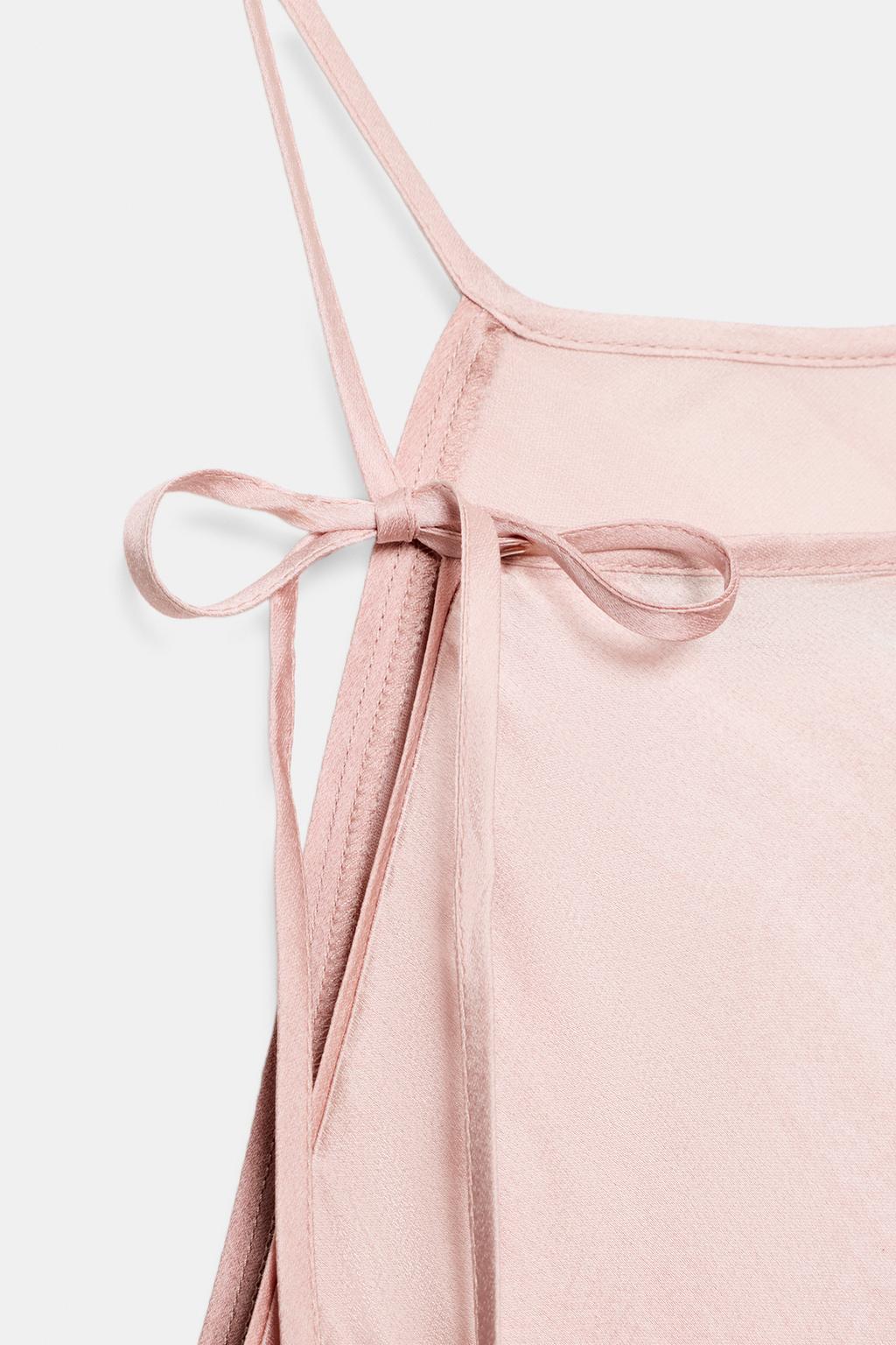 АТЛАСНОЕ ПЛАТЬЕ ХАЛТЕР ZW COLLECTION