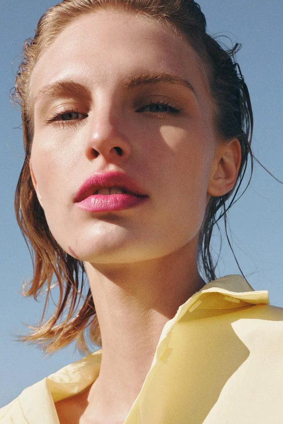 РУБАШКА С ОБЪЕМНЫМИ РУКАВАМИ коллекция Zara «ZW»
