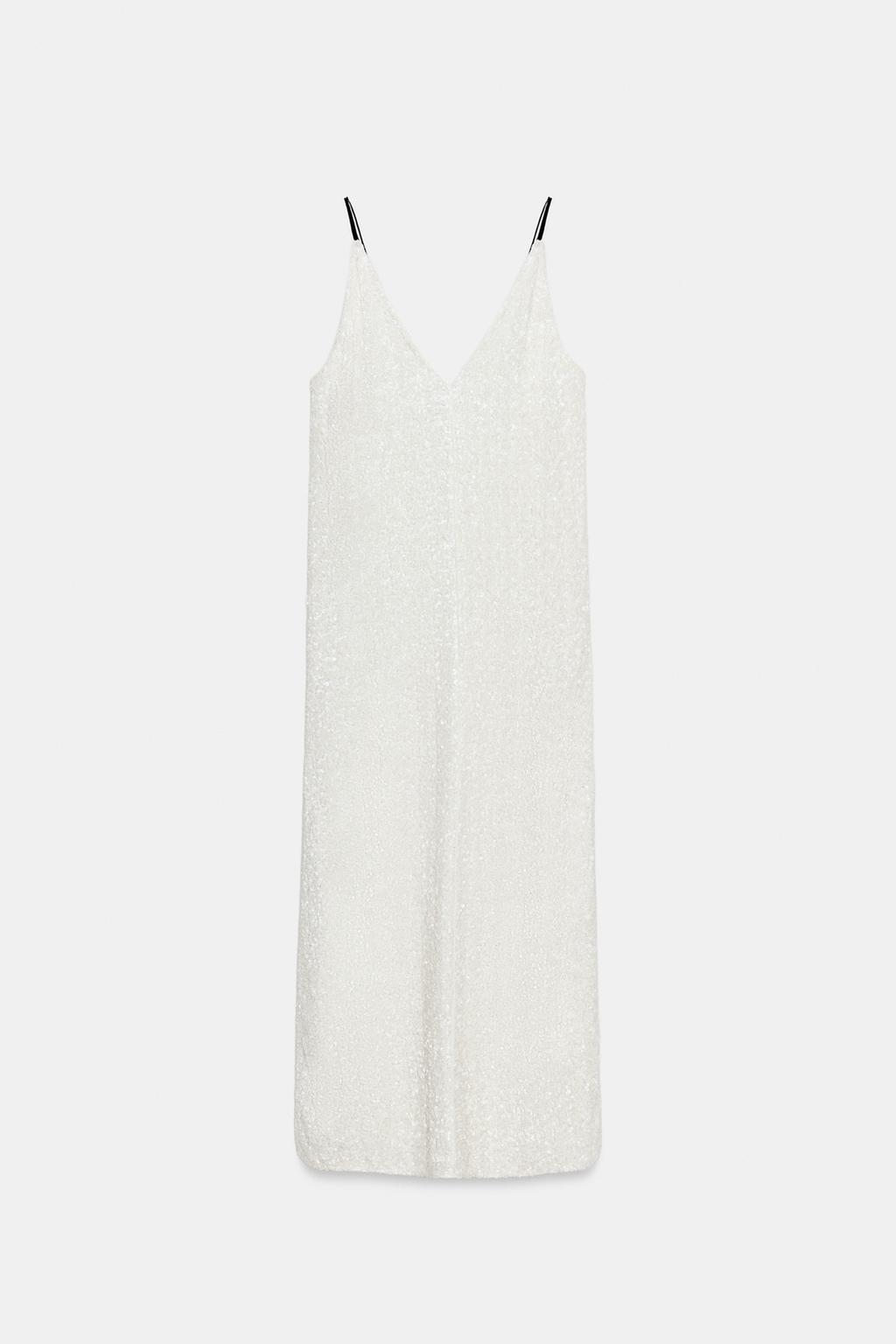 ПЛАТЬЕ С ПАЙЕТКАМИ — коллекция Zara «ZW»