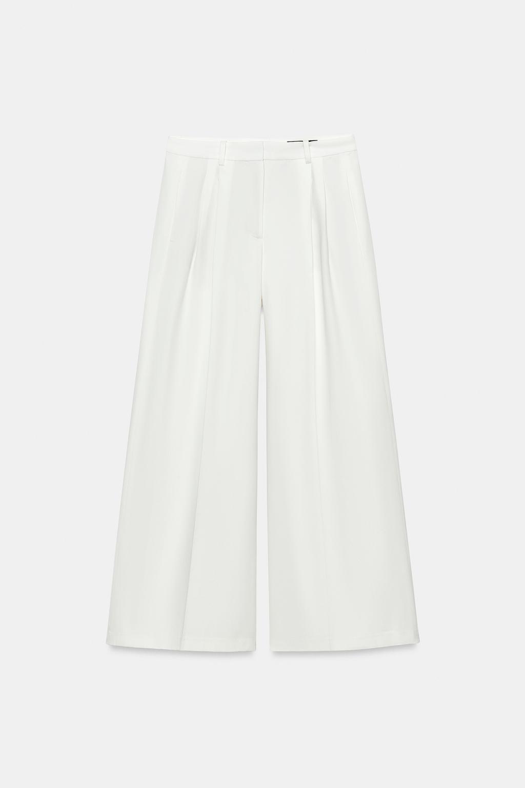 БРЮКИ  С ЗАЩИПАМИ — коллекция Zara «ZW»